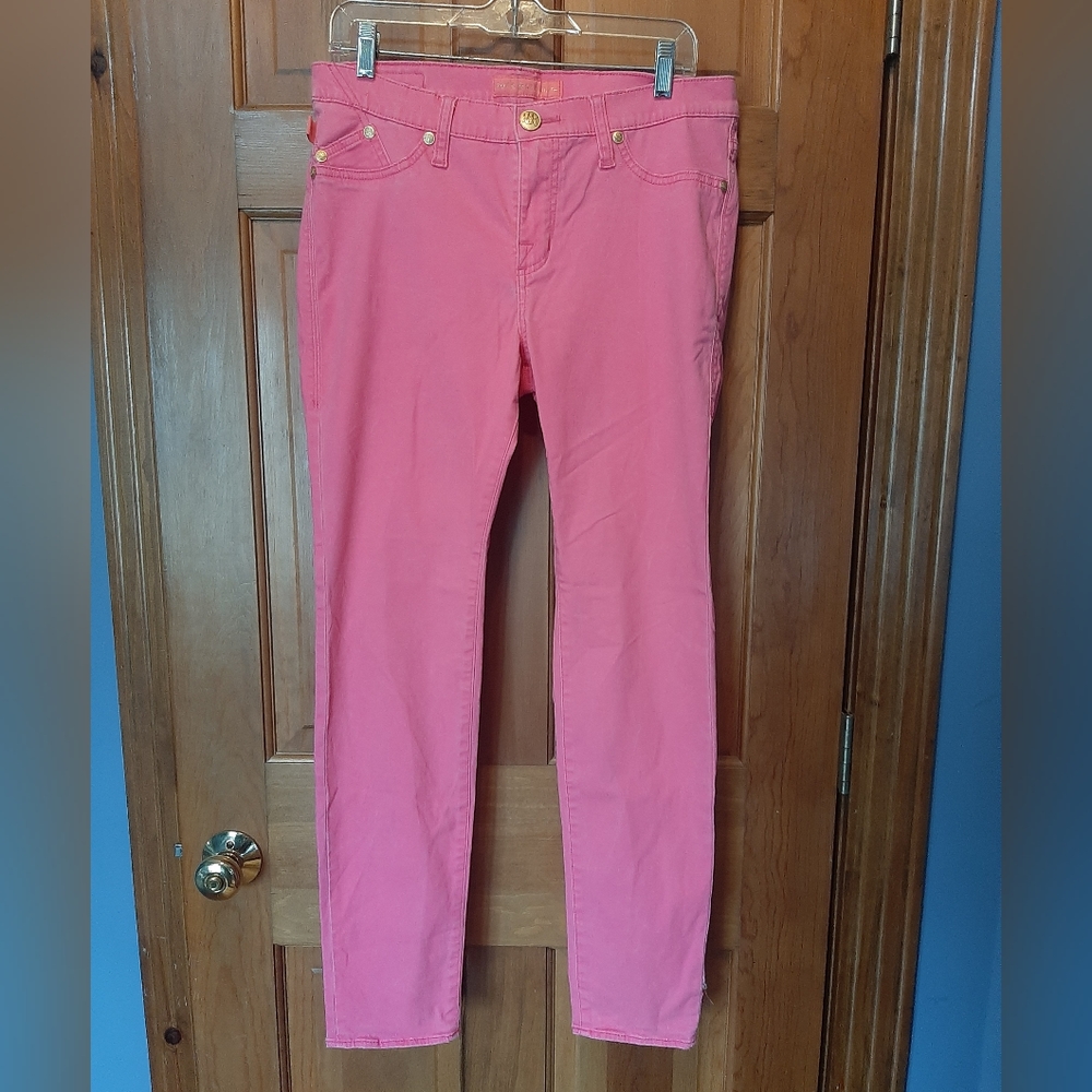 Rock & Republic Pink Skinny Jeans - Size 14
